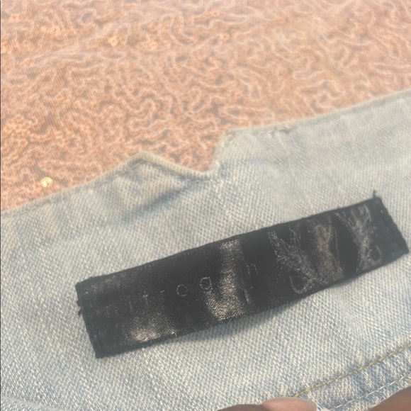 Casual Blue Gray Mini Skirt for Night Out - Picture 3 of 6